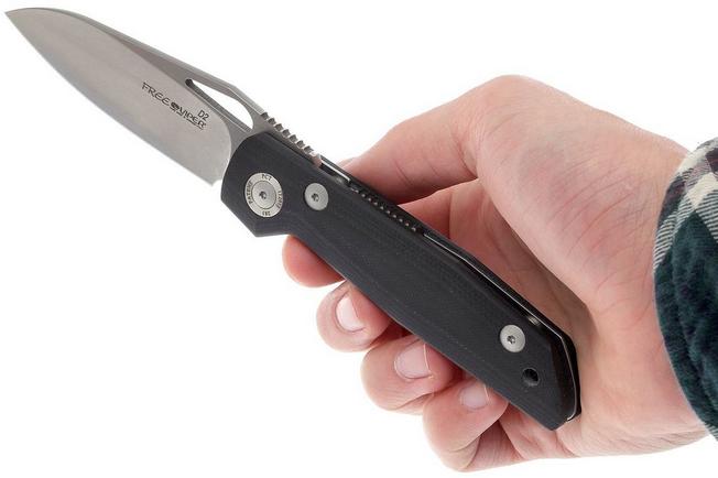 Image for Viper Free V4892BK D2 stonewashed, black G10