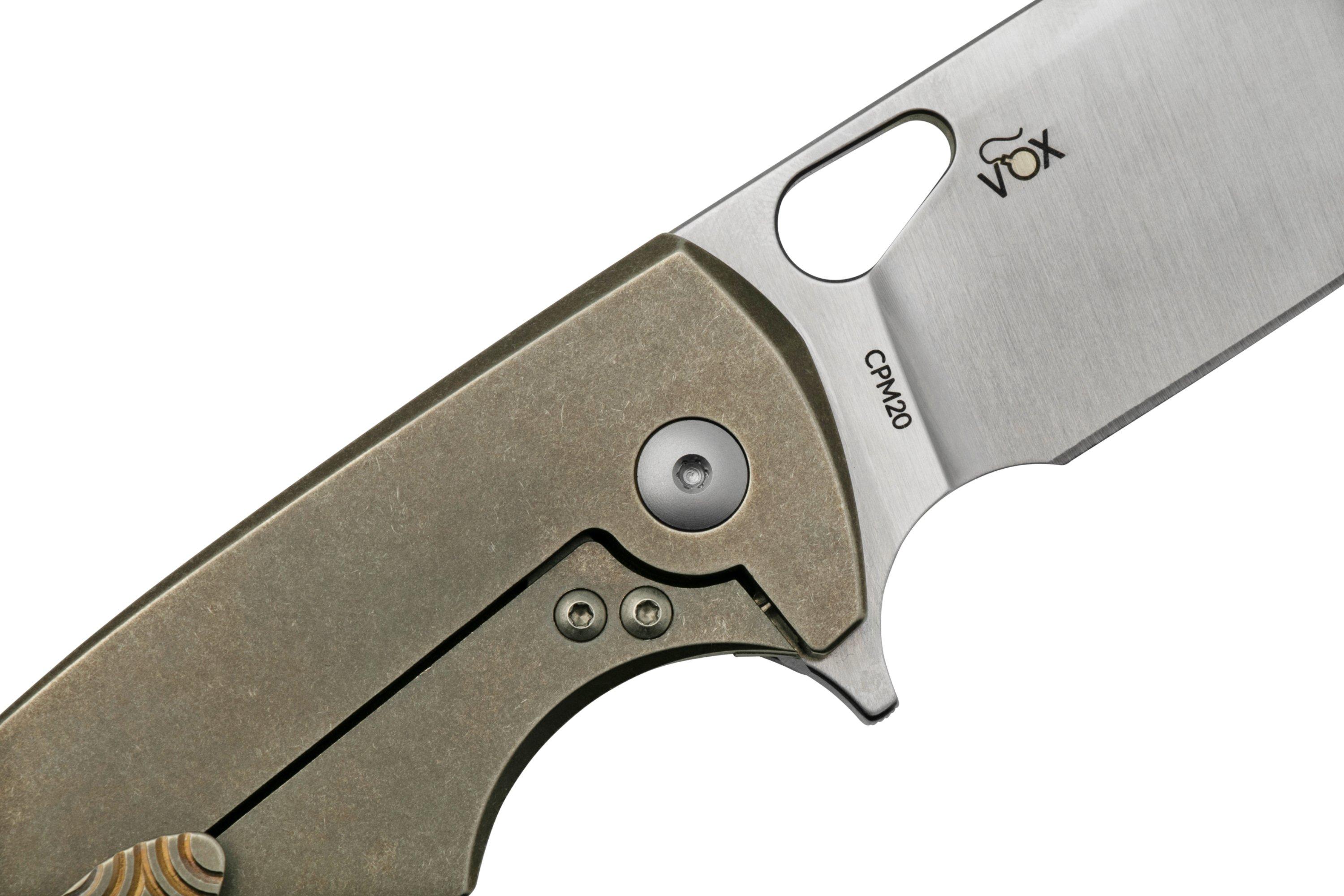 Viper Kyomi V5933RBR, CPM 20CV Satin Bronze Titanium Circle