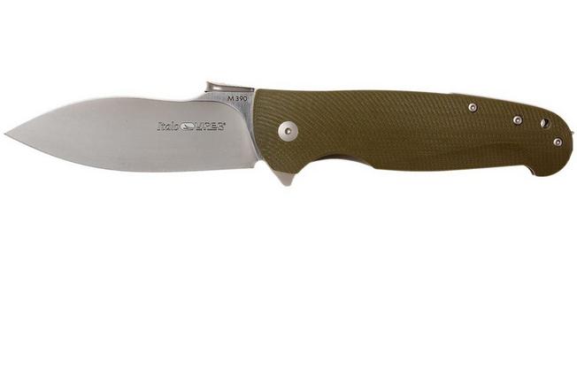 Image for Viper Italo V5944GG Framelock, green G10 pocket knife