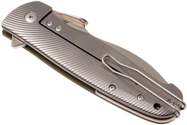Image for Viper Italo V5944GG Framelock, green G10 pocket knife