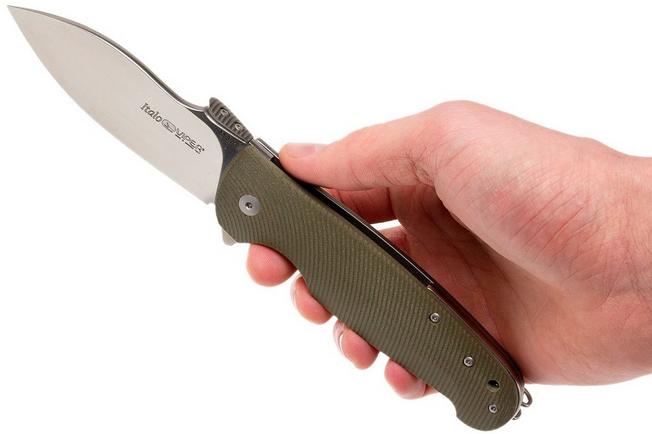 Image for Viper Italo V5944GG Framelock, green G10 pocket knife