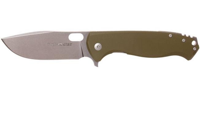 Image for Viper Fortis V5952GG pocket knife stonewash, G10 green