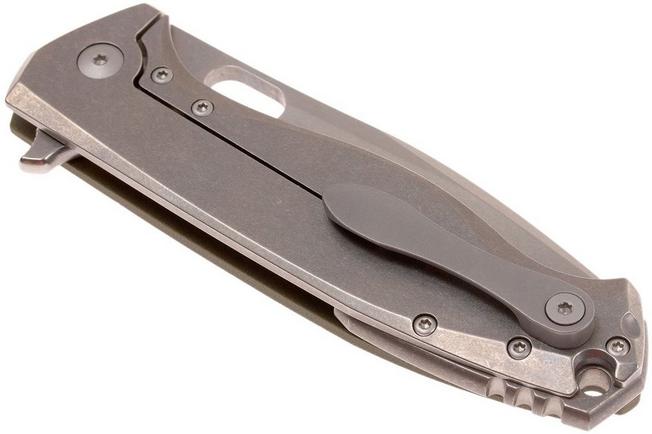 Image for Viper Fortis V5952GG pocket knife stonewash, G10 green