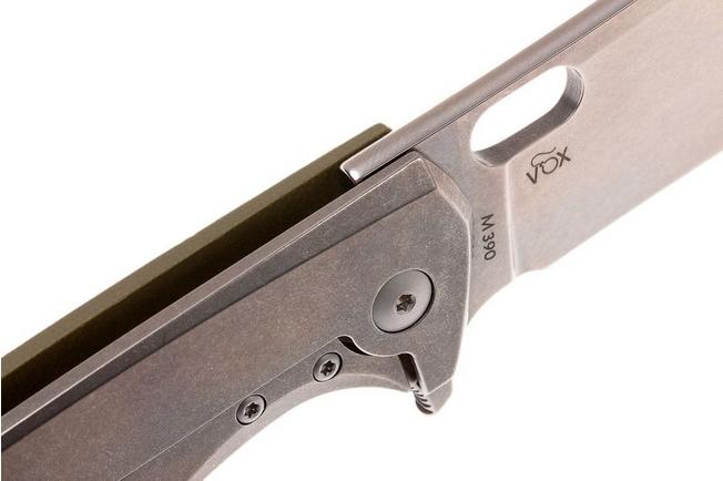 Image for Viper Fortis V5952GG pocket knife stonewash, G10 green