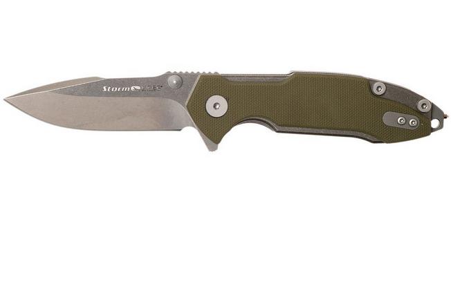 Image for Viper Storm V5956GG Green G10 - Stonewashed, Rick Hinderer Design