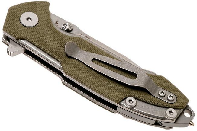 Image for Viper Storm V5956GG Green G10 - Stonewashed, Rick Hinderer Design