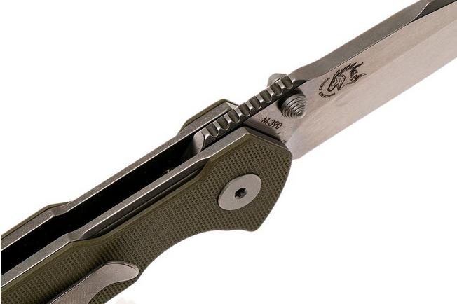 Image for Viper Storm V5956GG Green G10 - Stonewashed, Rick Hinderer Design