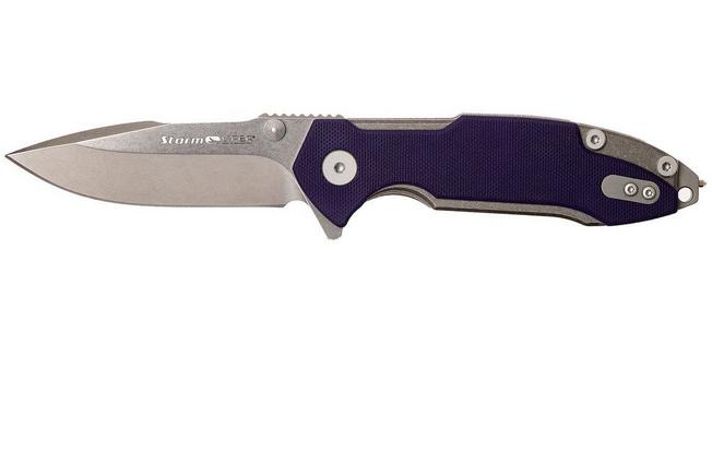 Image for Viper Storm V5956GP Purple G10 - Stonewashed, Rick Hinderer Design