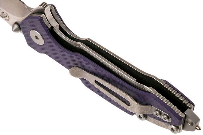 Image for Viper Storm V5956GP Purple G10 - Stonewashed, Rick Hinderer Design