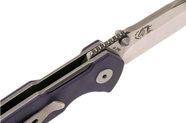 Image for Viper Storm V5956GP Purple G10 - Stonewashed, Rick Hinderer Design