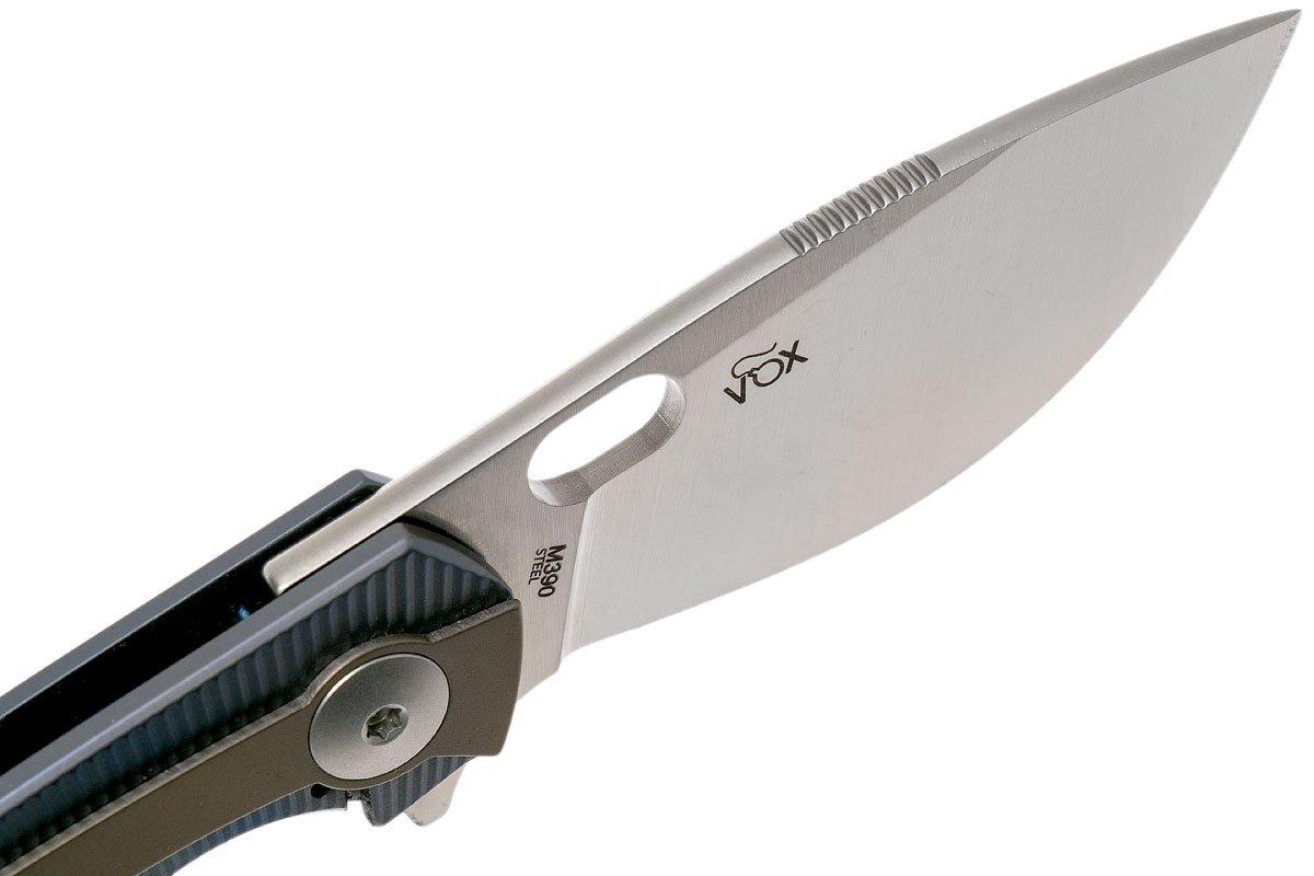 新品未使用　VOLA Racing セラミックMINI BLADE 選手用 Viper Lille Voxnaes pocket knife Blue Titanium Bronze, V5962BLBR