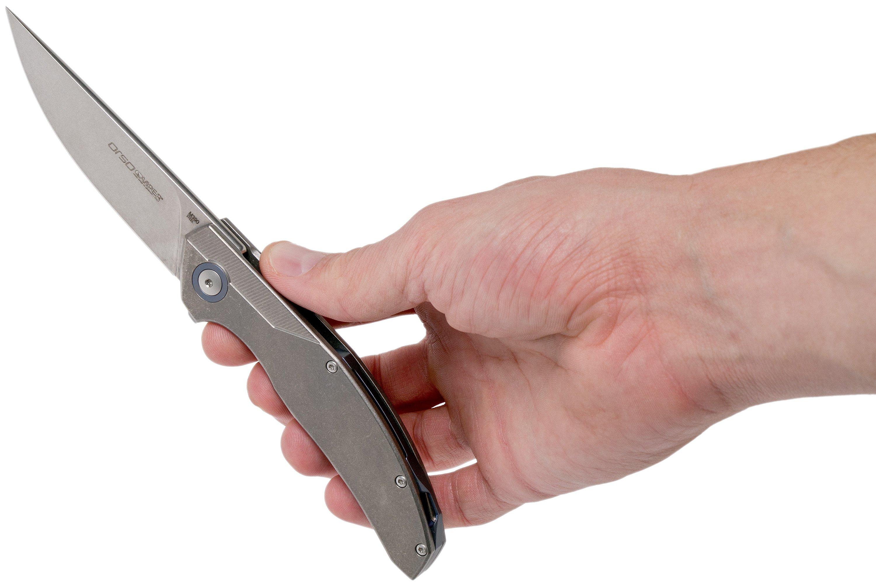 Viper Orso V5968TI Titanium Stonewashed pocket knife, Jens Ansø