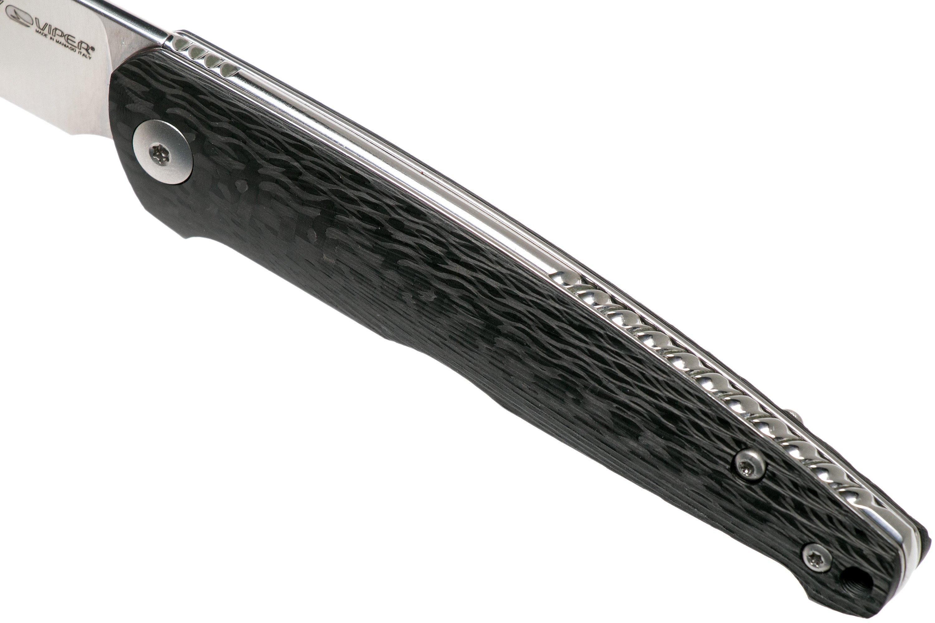 Viper Key V5976D3FC Milled Carbonfiber zakmes, Jesper Voxnaes design ...