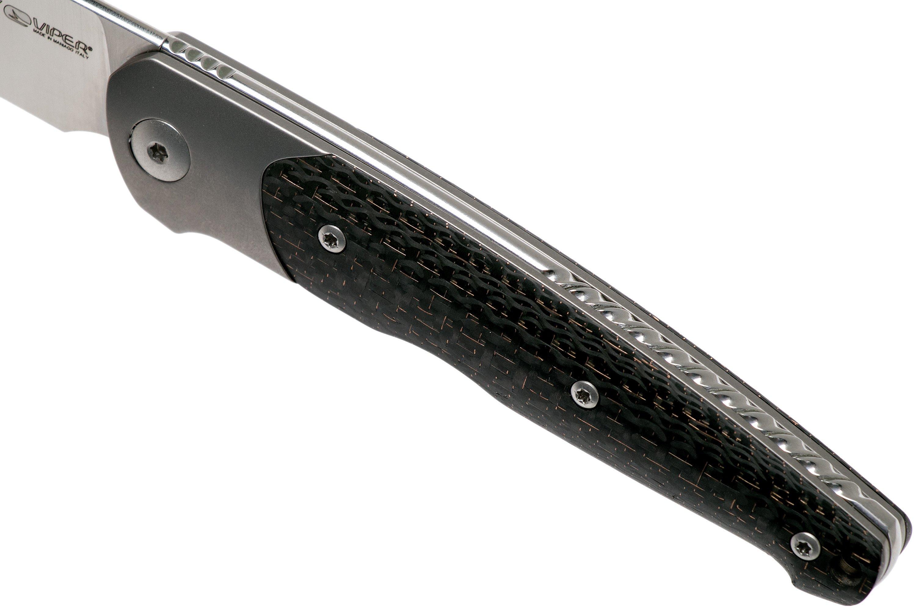 Viper Key V5978FCB Bolster Copper Carbonfiber zakmes, Jesper Voxnaes ...