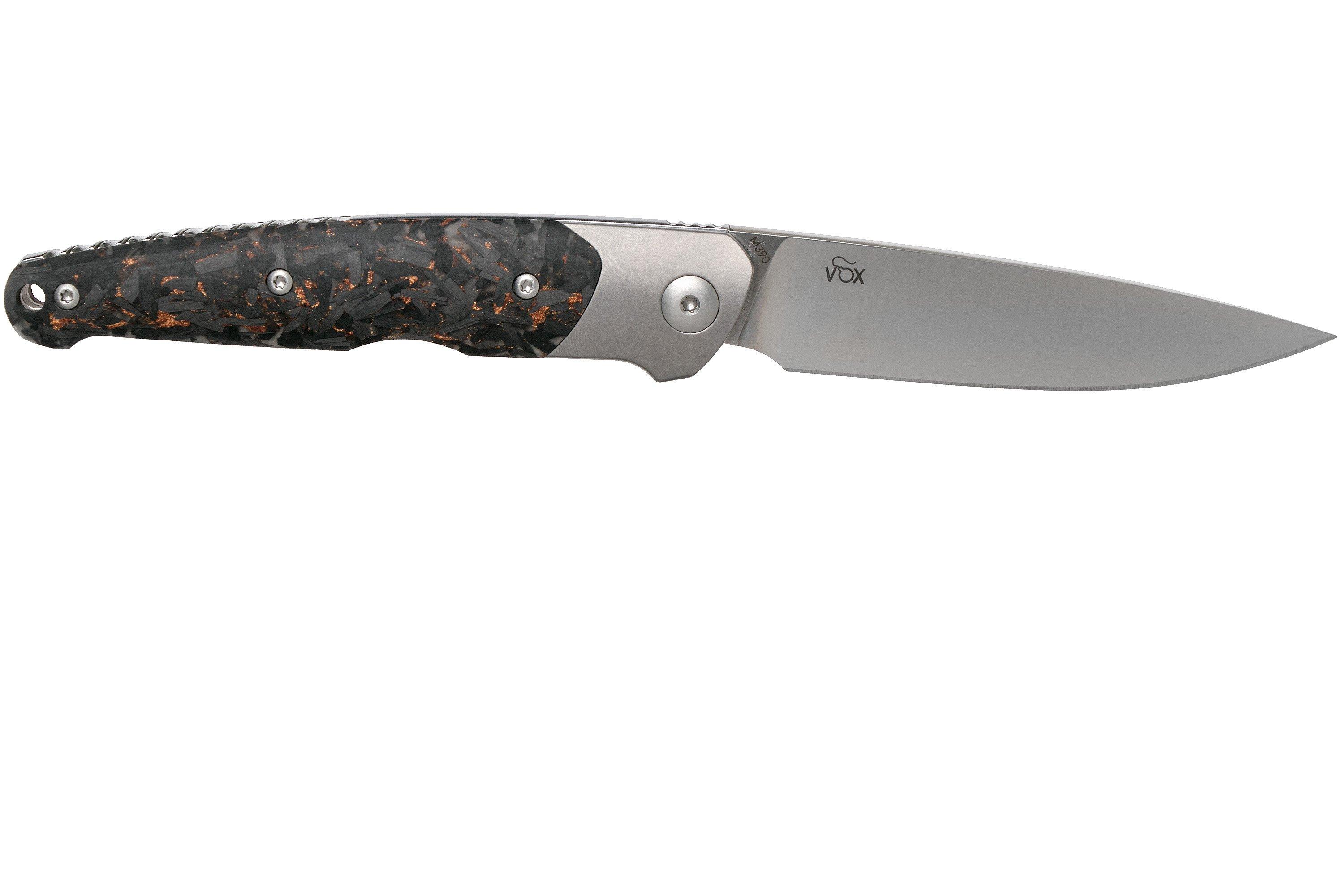 Viper Key V5978FCSC Bolster Copper Carbonfiber Knivesandtools Exclusive ...