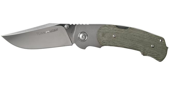 Viper Turn V5986CG Green Canvas Micarta pocket knife, Fabrizio