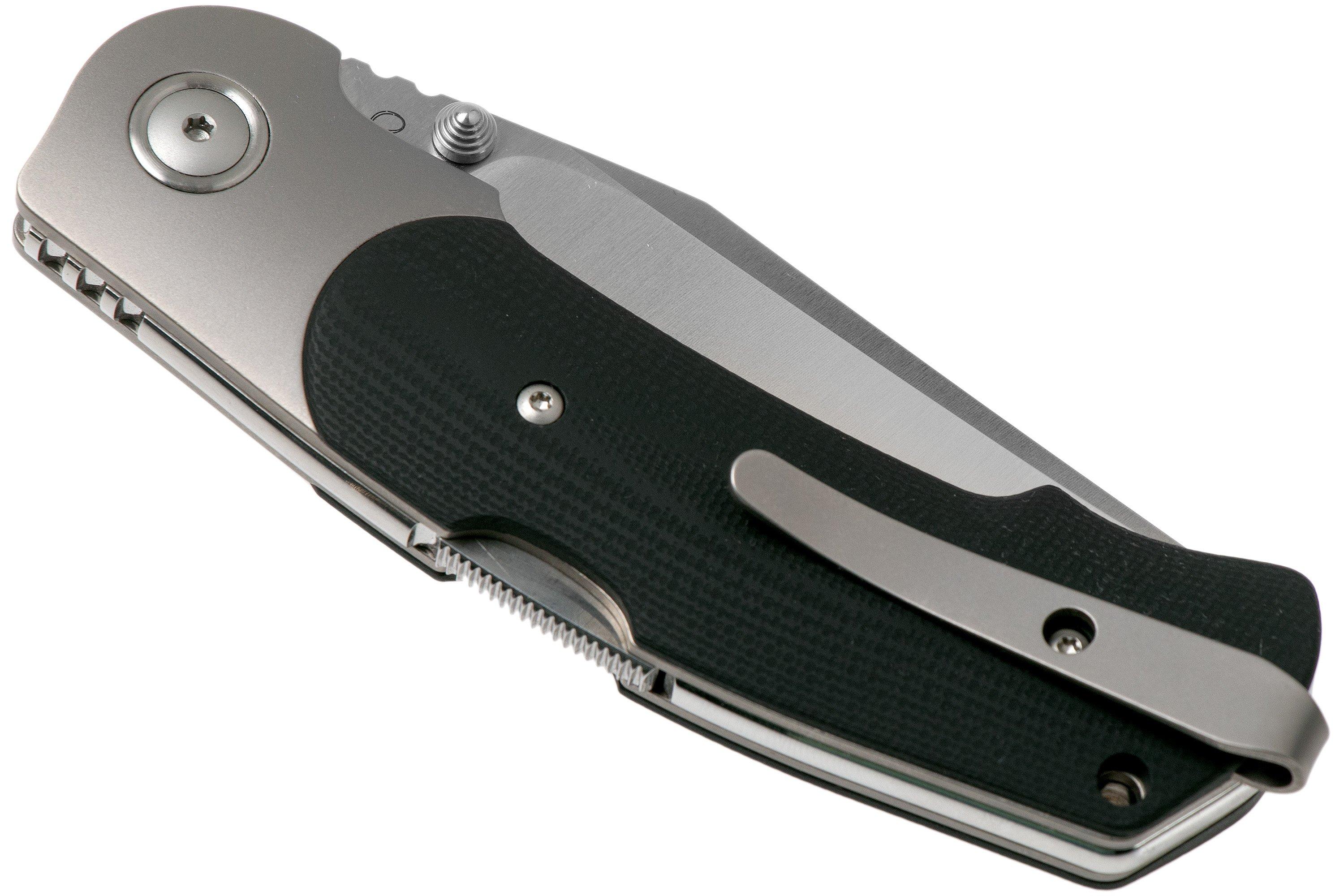 Viper Turn V5986GB Black G10 pocket knife, Fabrizio Silvestrelli design ...