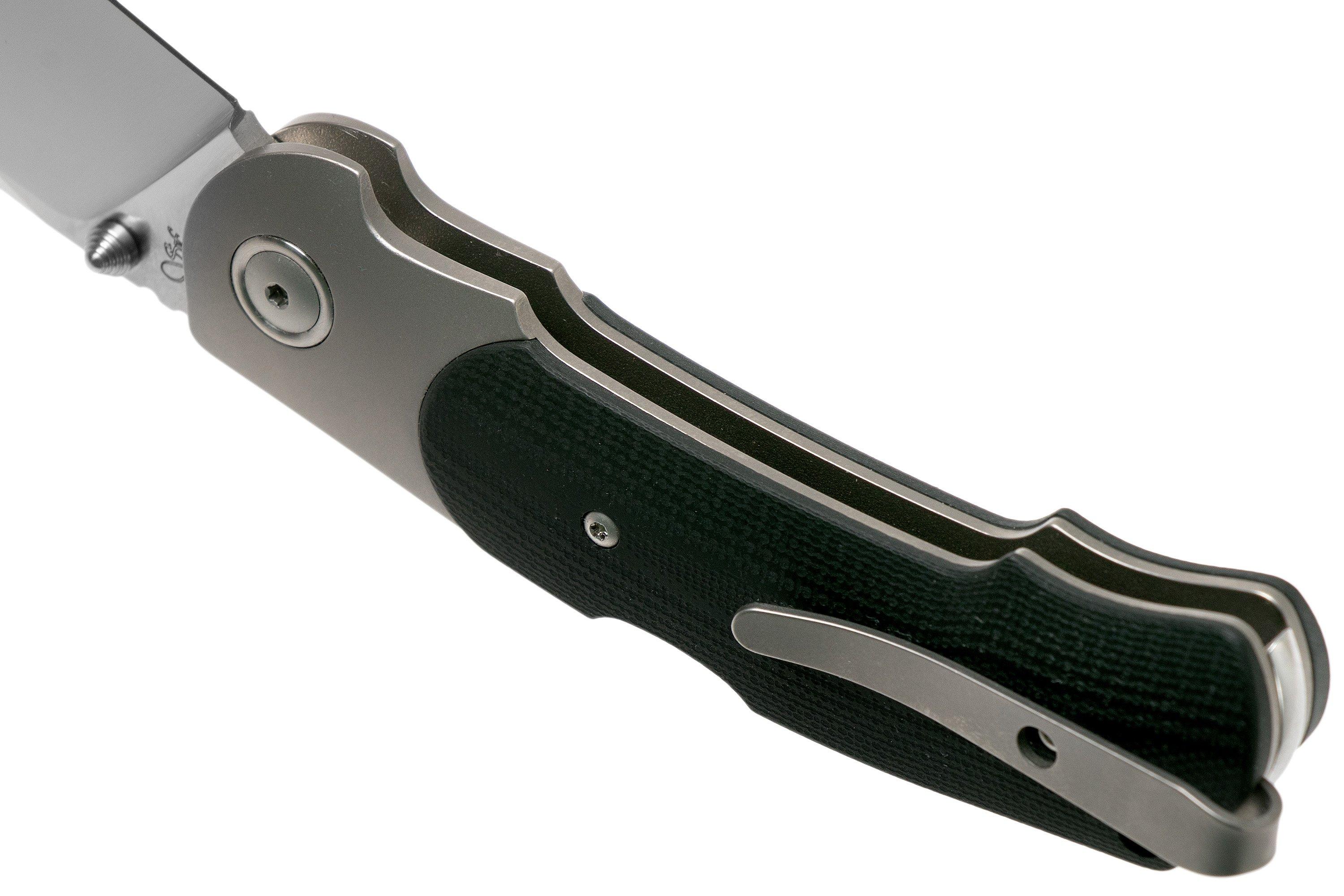 Viper Turn V5986GB Black G10 pocket knife, Fabrizio Silvestrelli design ...