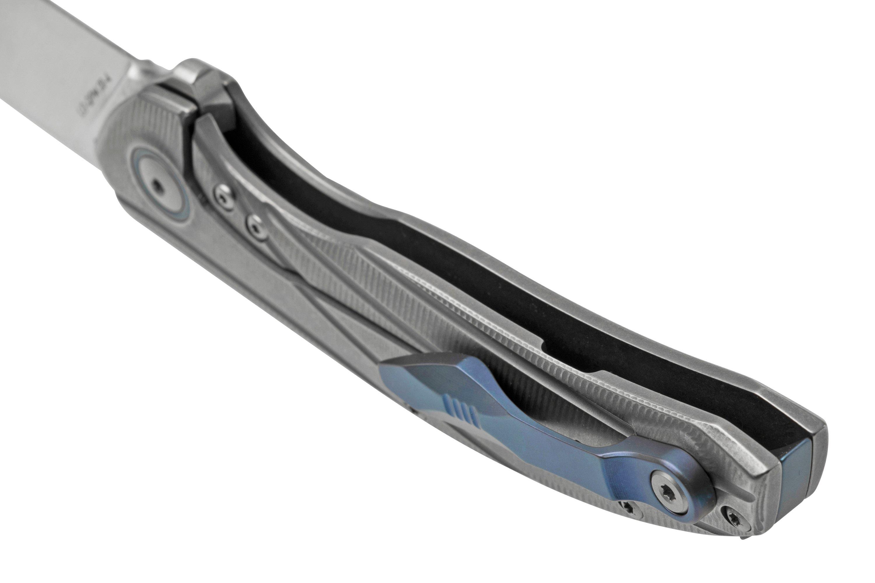 Orso TOPじェル×2 Nóż składany Viper Orso 2 V5996TI Stonewashed Titanium