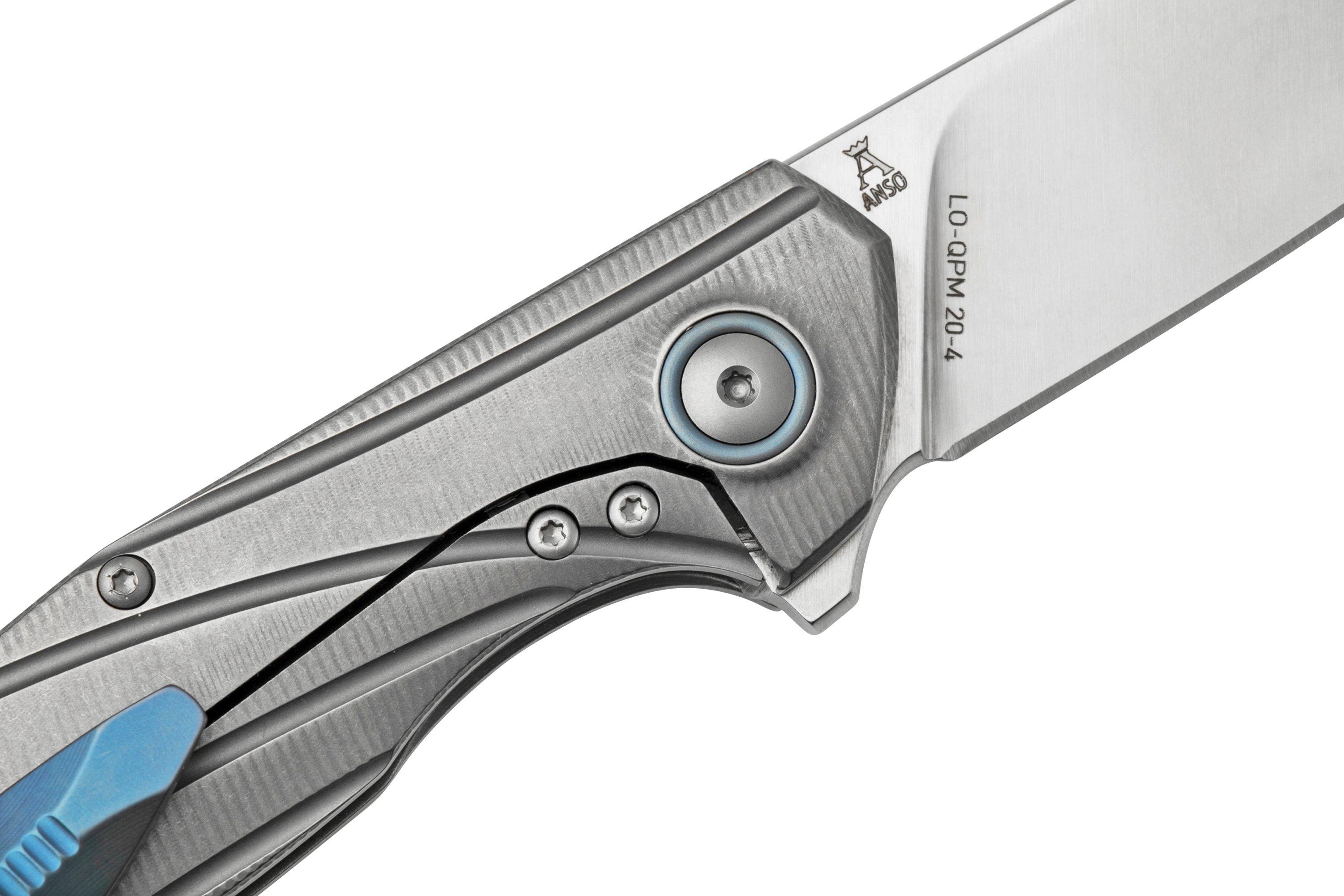 Orso TOPじェル×2 Nóż składany Viper Orso 2 V5996TI Stonewashed Titanium