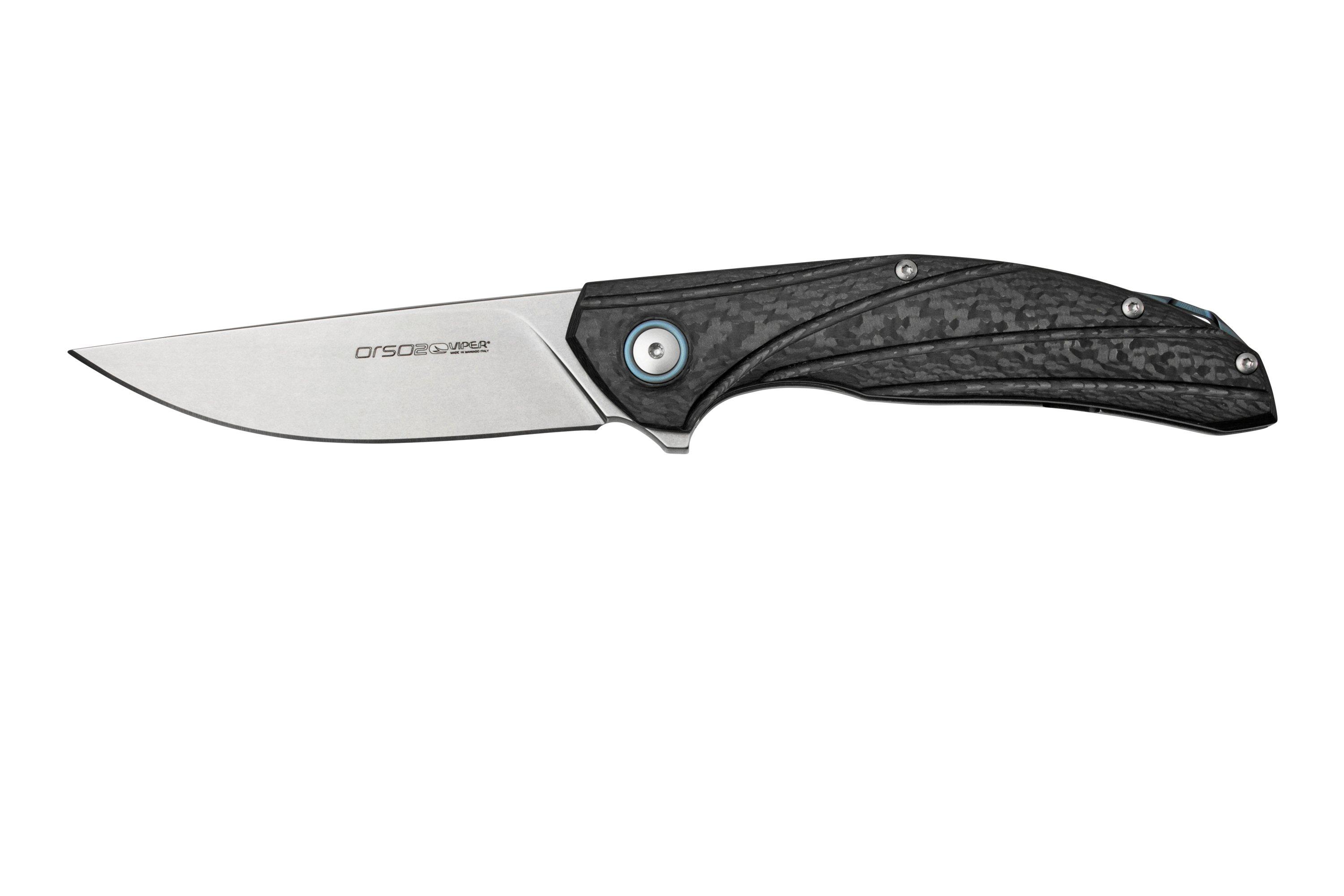 Viper Orso 2 V5998FC Carbon Fibre pocket knife, Jens Ansø design