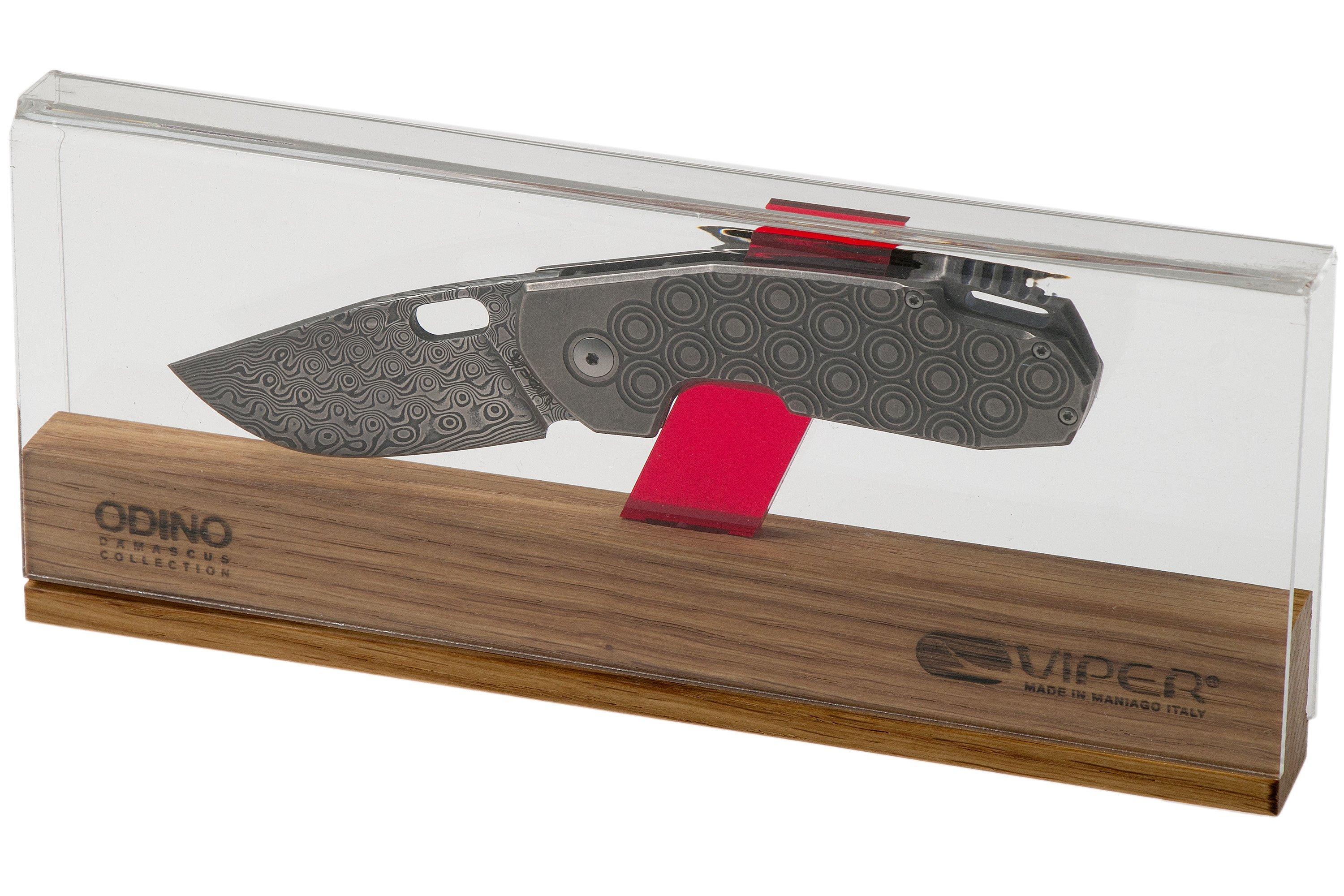 Viper Odino Rose Damascus V5918DSW Titanium pocket knife, Jesper