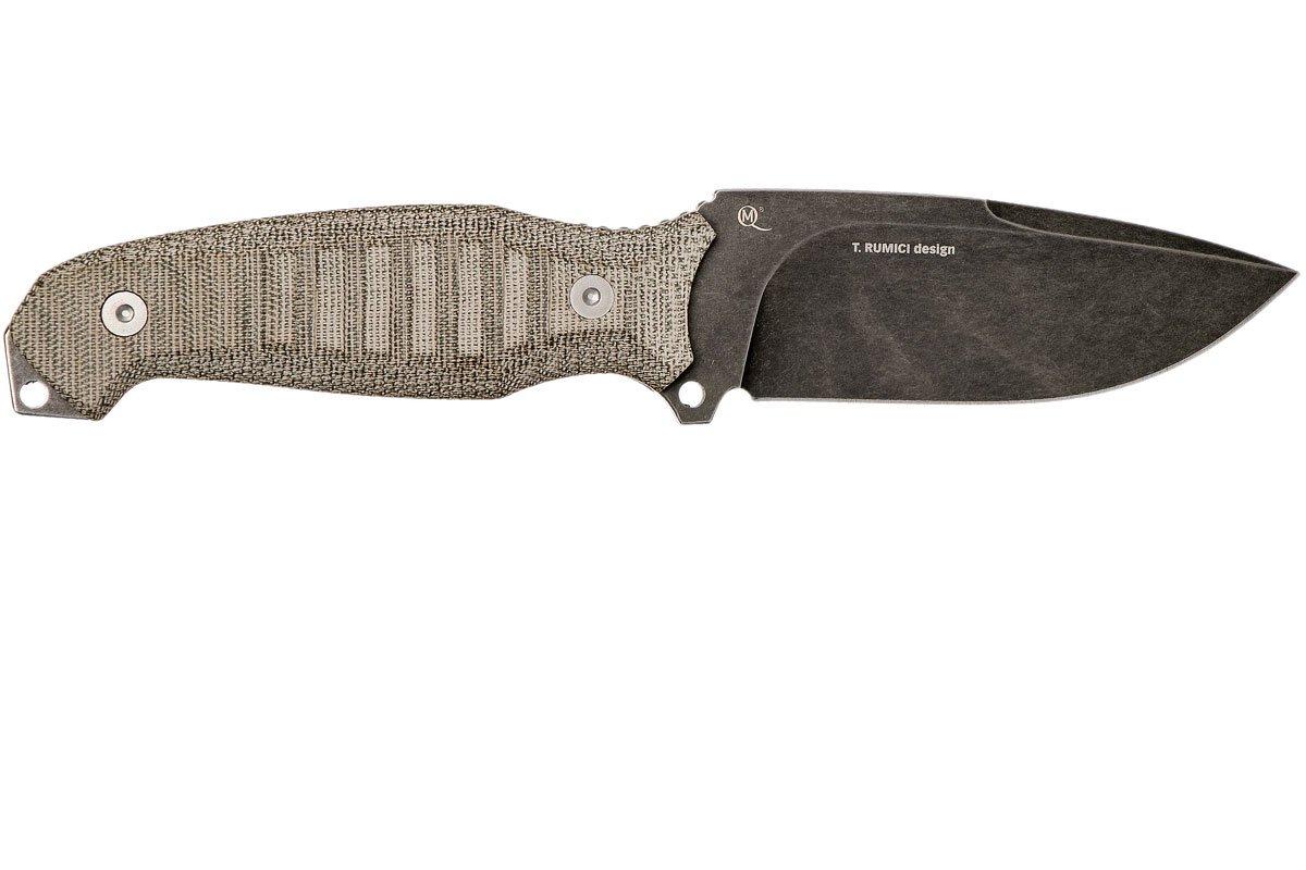 Viper David Evolution 4002ECG D2, Green Micarta, fixed knife ...