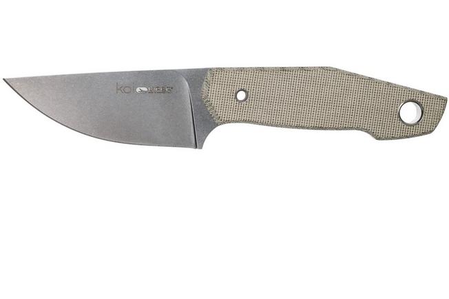 Image for Viper Koi VT4009CV Green Micarta N690 fixed knife, Jesper Voxnaes design