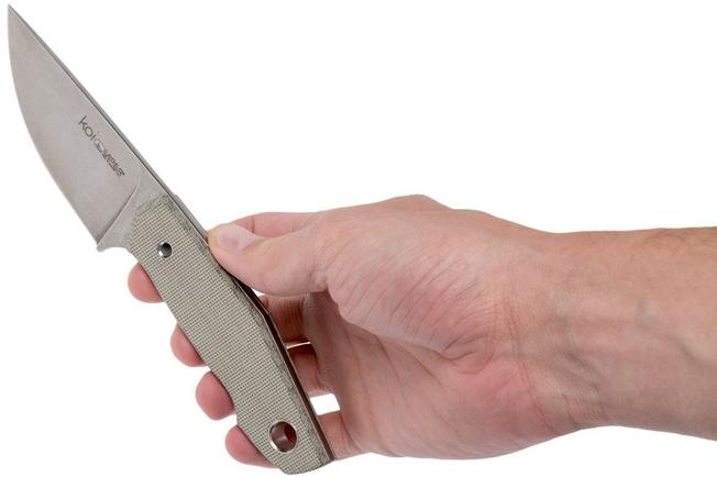 Image for Viper Koi VT4009CV Green Micarta N690 fixed knife, Jesper Voxnaes design