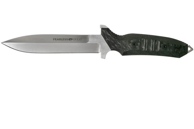 Image for Viper Fearless VT4016FC Sleipner Satin, Carbon fibre, fixed knife, Rumici design