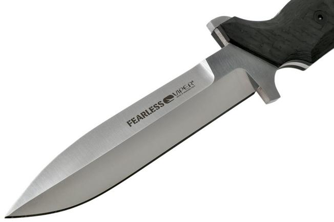 Image for Viper Fearless VT4016FC Sleipner Satin, Carbon fibre, fixed knife, Rumici design