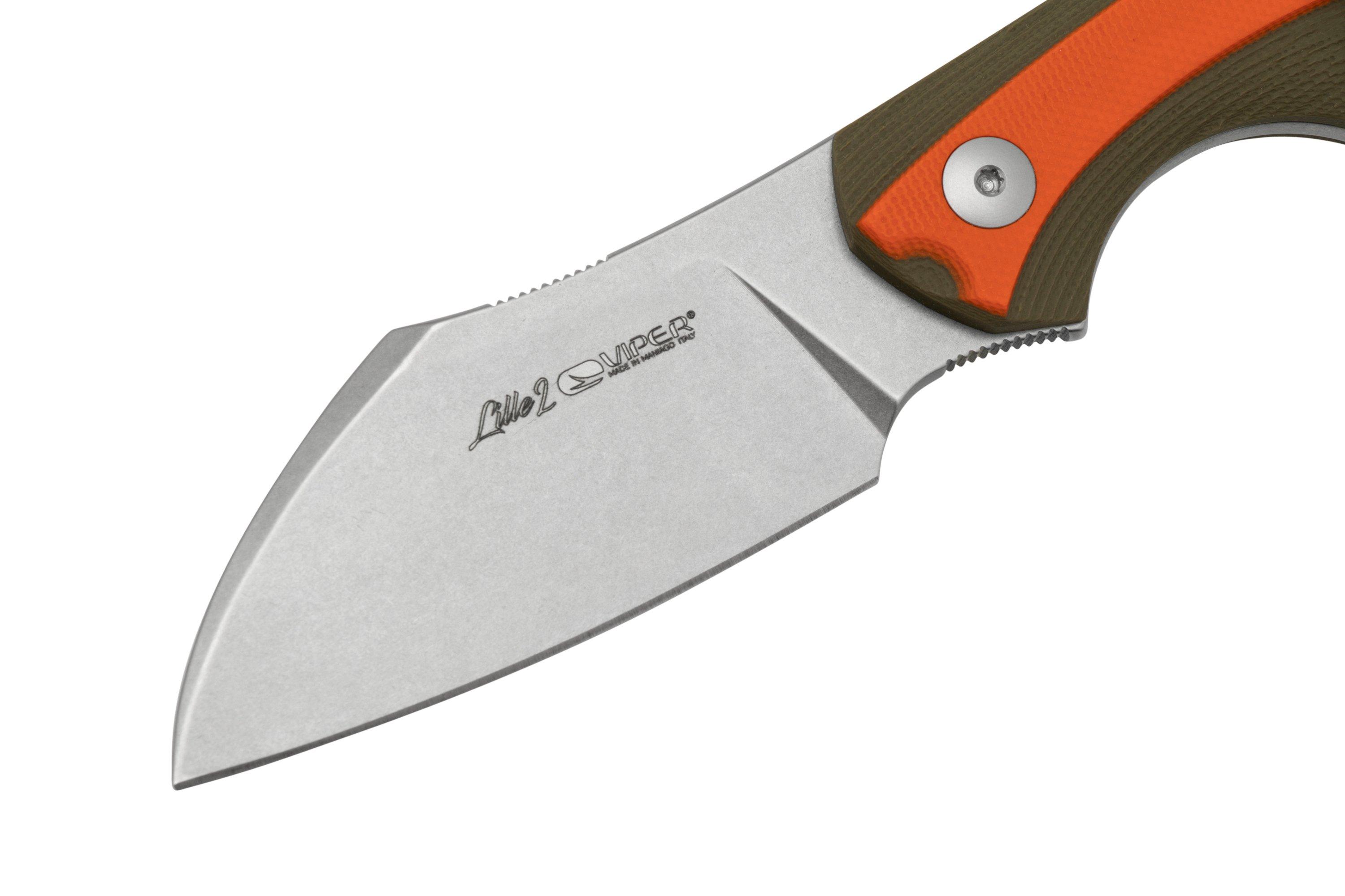 Viper Lille 2, VT4024GGO, Stonewash Elmax, Green & Orange