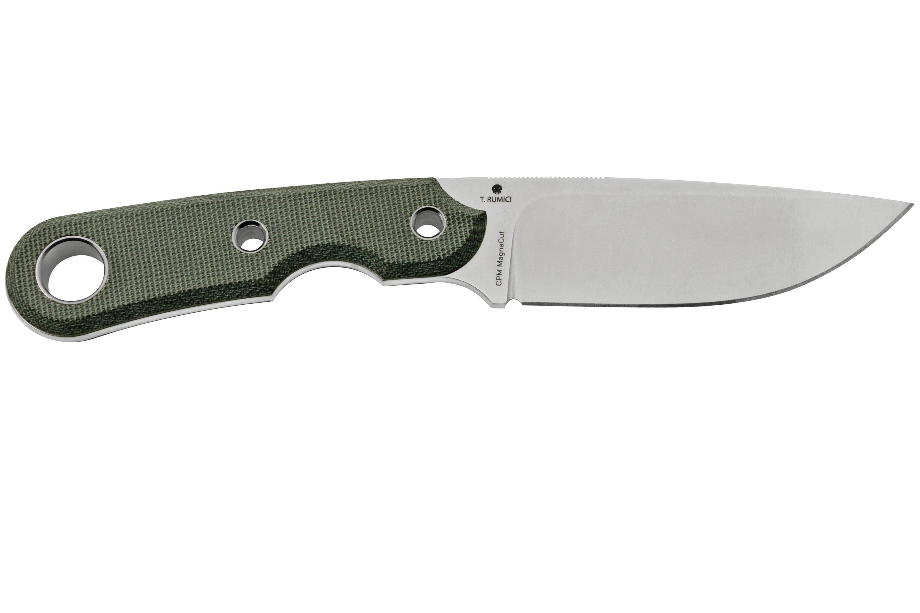 Viper Basic 1 VT4026CB MagnaCut Drop Point Satin, Black Canvas Micarta ...