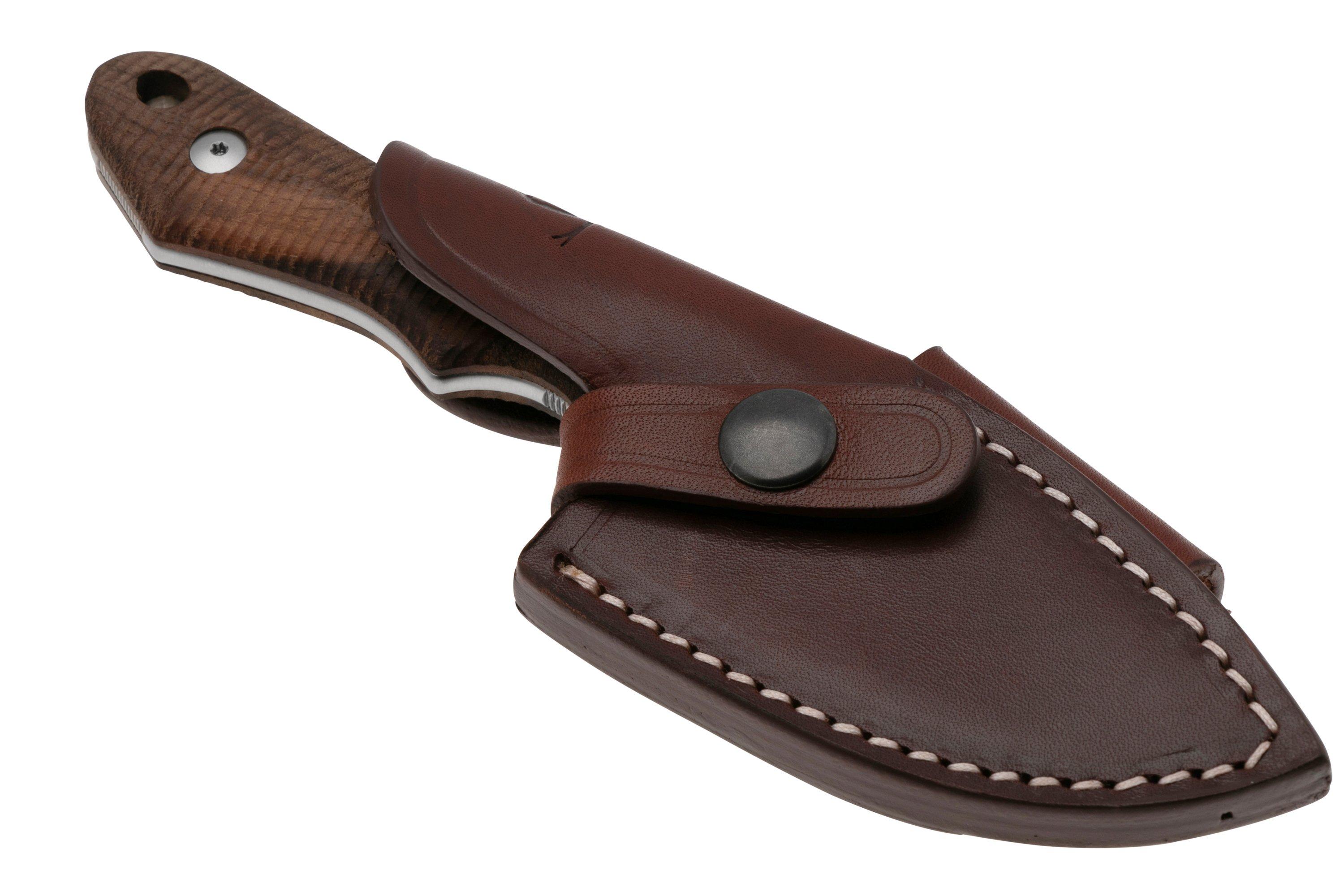 Viper Handy Vt4038no Walnut Wood, Fixed Knife 