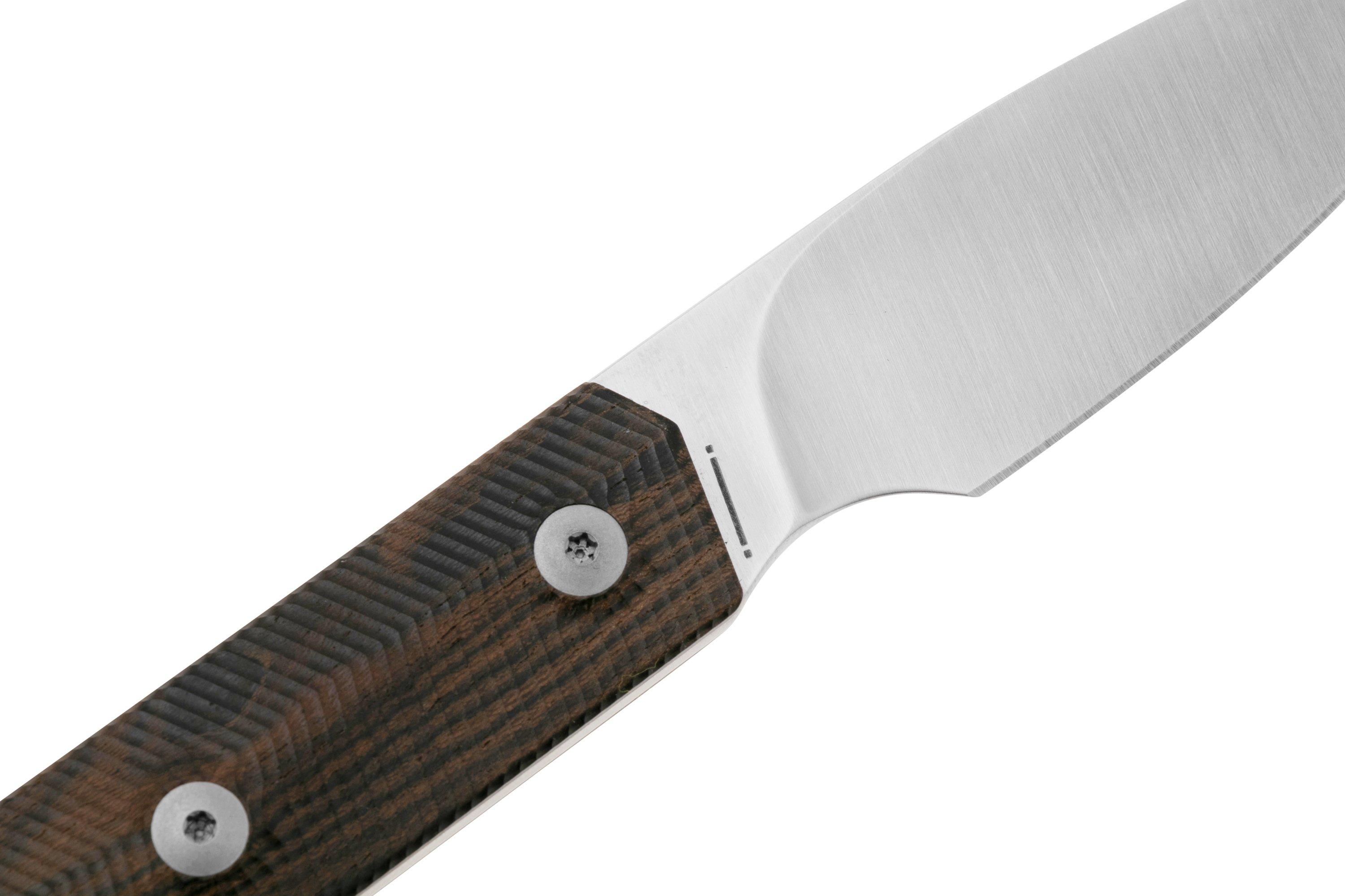 Viper Mirror 2 VT4062ZI Böhler M390, Zircote Wood, fixed knife