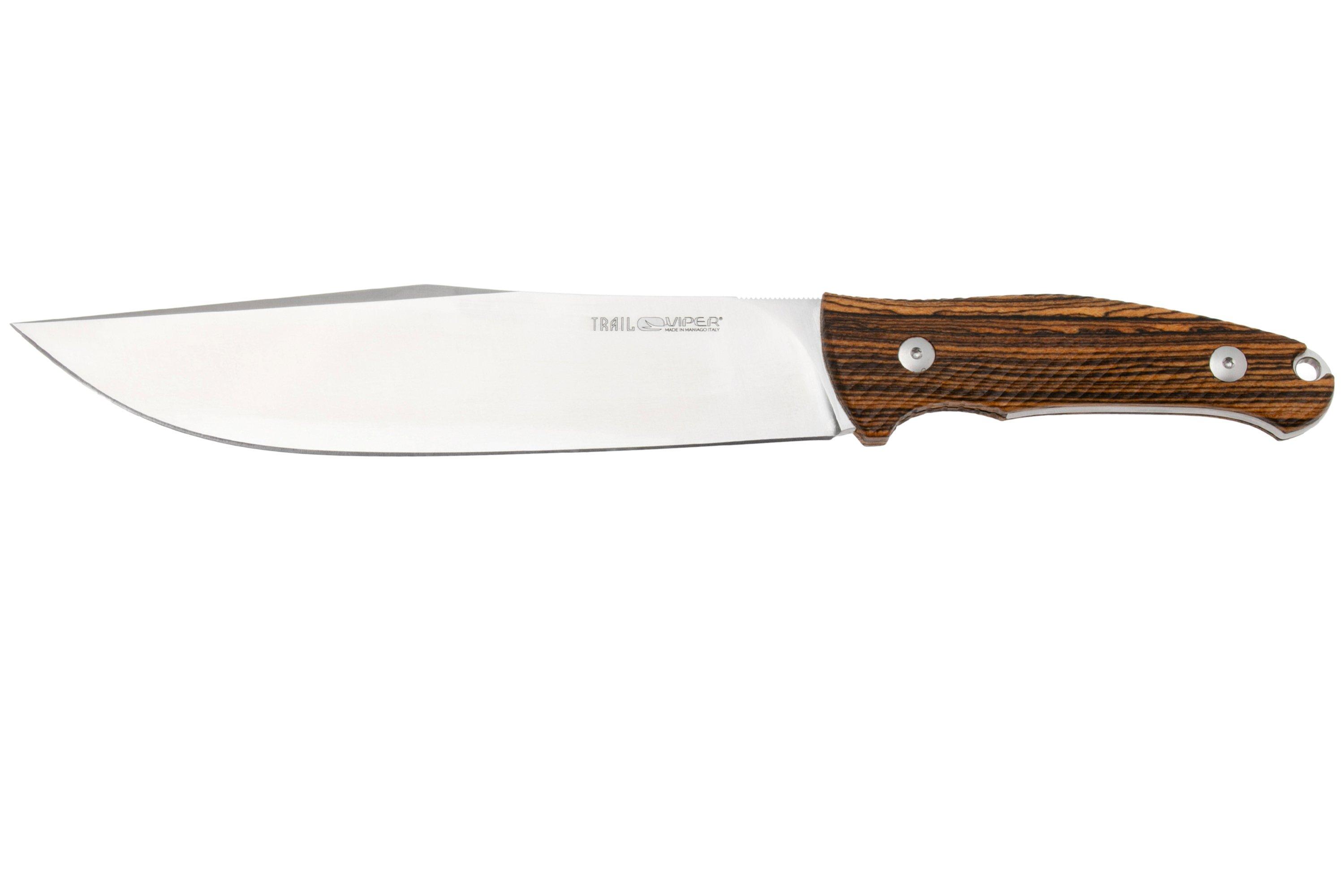 Viper Trail VT4068BC Satin N690, Bocote Wood, vaststaand mes, Jens