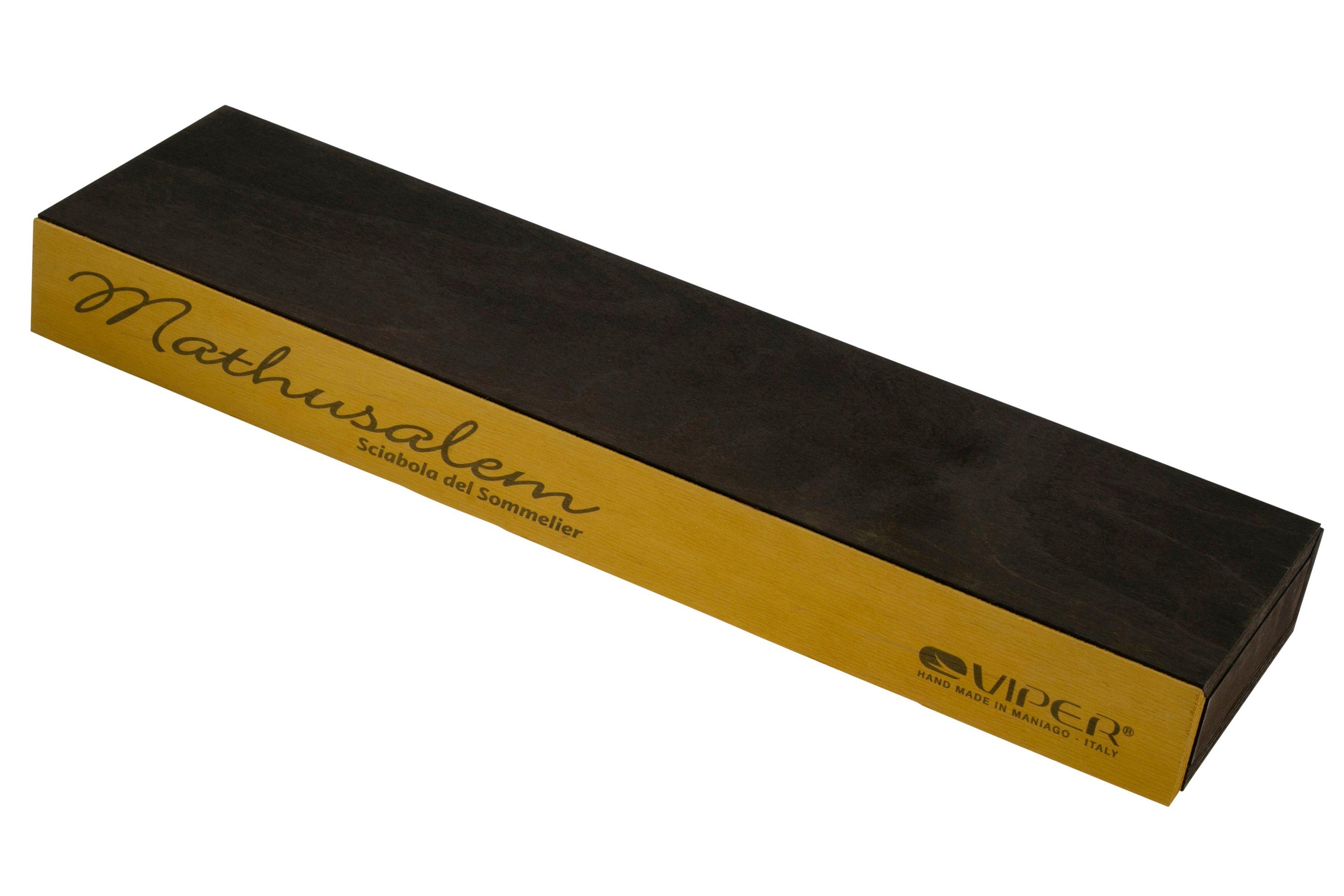 Viper Mathusalem VT4890PA Sommelier's Sabre Rosewood, sabre à champagne ...