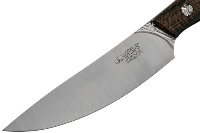 Viper Sakura paring knife 9 cm ziricote wood, VT7508ZI