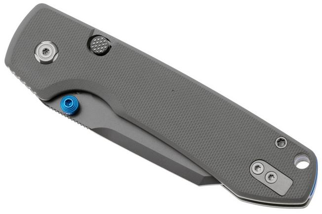 Afbeelding voor Vosteed Raccoon A2918 Destroyer Gray PVD 14C28N, Gray G10, zakmes, Yue Dong design