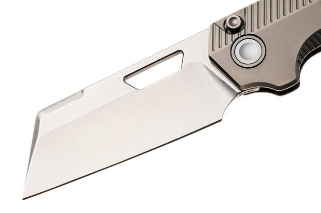 Bild für Vosteed Nip-L A4201 Stonewashed Elmax, Gray Titanium, Taschenmesser, Divo Knives Design