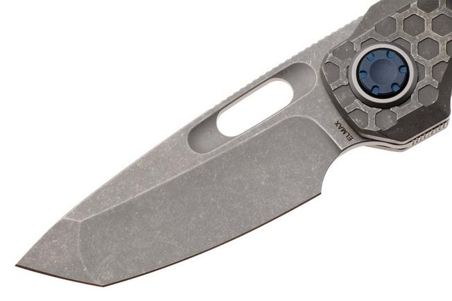 Afbeelding voor Vosteed Nymble A4704 Acid Wash Stonewash Elmax, Acid Wash Gray Titanium, zakmes, John Rusk design