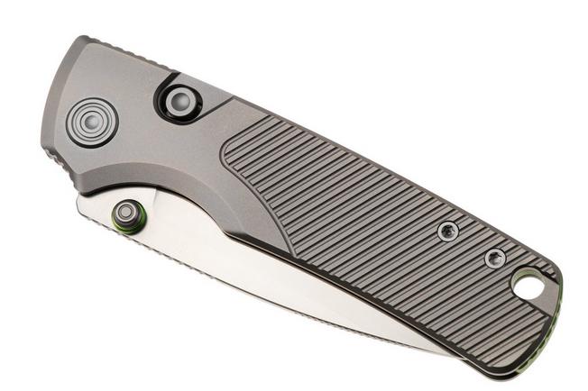 Bild für Vosteed Porcupine TiSlim A4801 Satin 154CM, Gray Titanium, Taschenmesser, Yue Dong Design