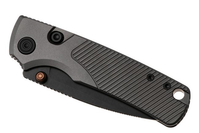 Bild für Vosteed Porcupine TiSlim A4804 Blackwashed 154CM, Dim Gray Titanium, Taschenmesser, Yue Dong Design