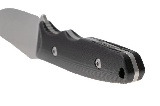 Afbeelding voor Vosteed H-Back D0404 Stonewashed Nitro-V, Black G10, vaststaand mes