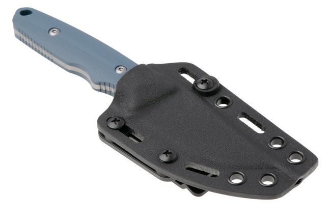 Afbeelding voor Vosteed H-Back D0405 Stonewashed Nitro-V, Blue G10, vaststaand mes