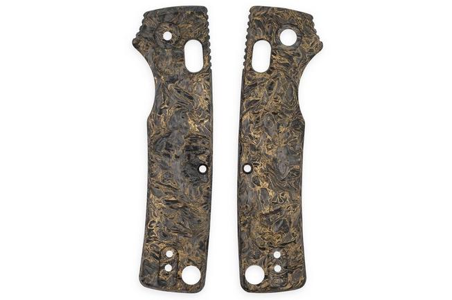 Afbeelding voor Vosteed Porcupine ModSwap W0301 Dark Matter Gold Fat Carbon, handgreepschalen
