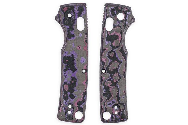 Afbeelding voor Vosteed Porcupine ModSwap W0302 Purple Haze Fat Carbon, handgreepschalen