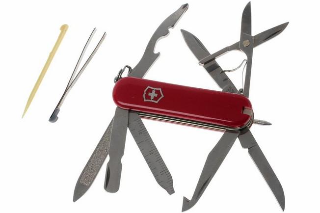 Coltellino svizzero funzione Victorinox MINI CHAMP 16 Genuine Victorinox  Swiss Made -  Italia