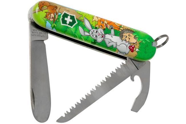 Navaja Victorinox Swiss Soldier's Knife, Verde con Negro 111 mm