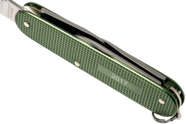 Victorinox Pioneer Alox Green 0.8201.24R4.KTE1 Knivesandtools Edition,  Swiss pocket knife